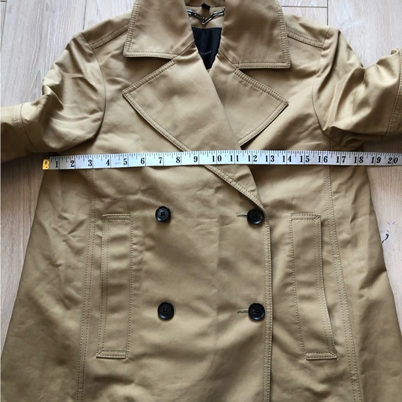 Belstaff Classic Trench Coat in Tan Italian Size 36 / US women’s XXS - Picture 4 of 14